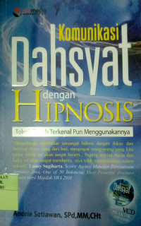 Komunikasi Dahsyat Dengan Hipnosis