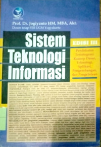 SISTEM TEKNOLOGI INFOMASI