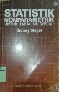 STATISTIK NONPARAMETRIK UNTUK ILMU-ILMU SOSIAL