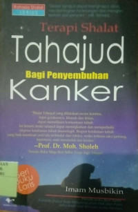 Terapi Shalat Tahajud Bagi Penyembuhan Kanker