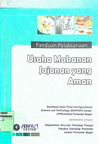 PANDUAN PELAKSANAAN USAHA MAKANAN JAJANAN YANG AMAN