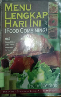 Image of MENU LENGKAP HARI INI ( FOOD COMBINING)