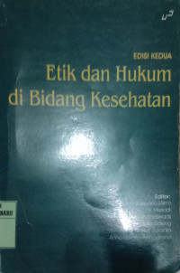 Image of ETIKA DAN HUKUM DI BIDANG KESEHATAN