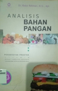 ANALISIS BAHAN PANGAN